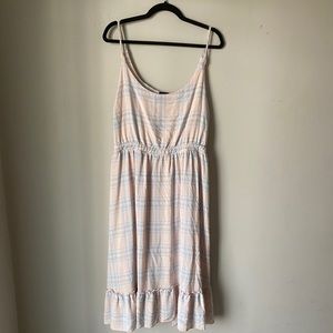 Plaid Babydoll Dress